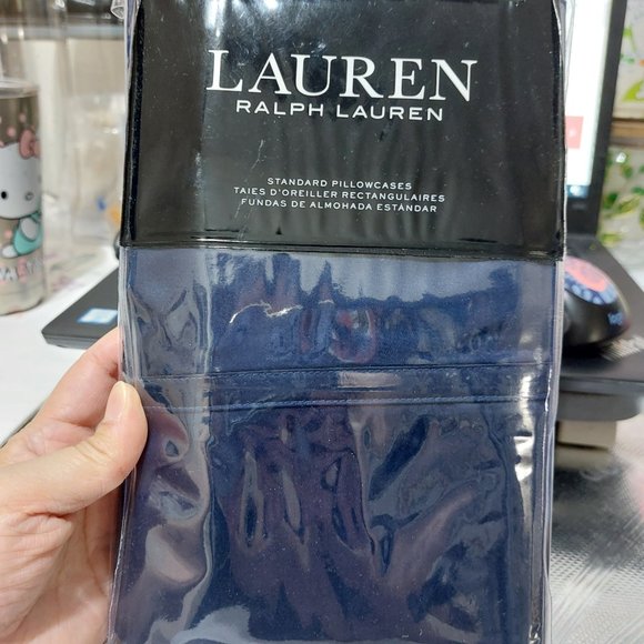 LAUREN RALPH LAUREN Stardard Pillowcases Pair - Picture 1 of 4